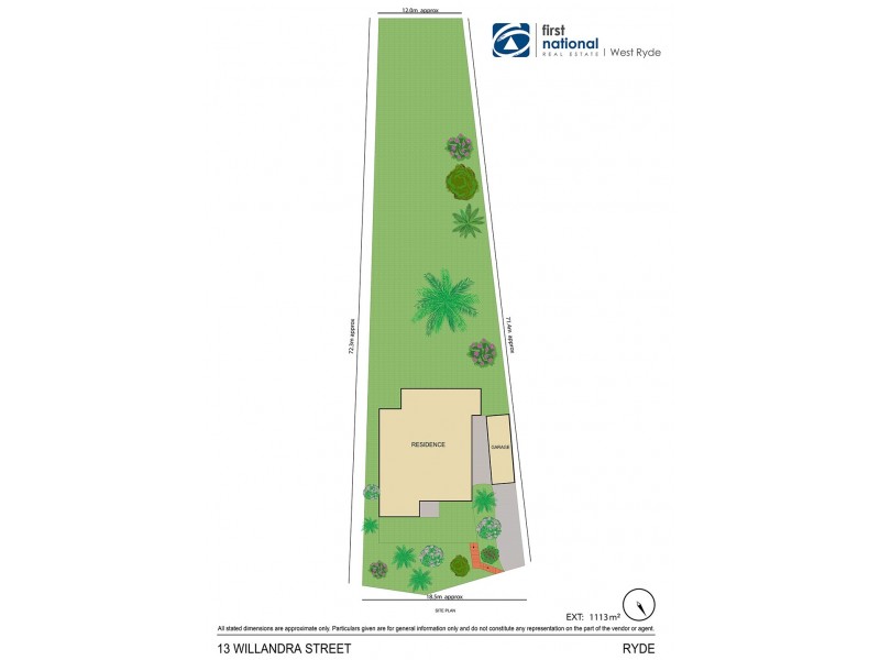 13 Willandra Street, Ryde NSW 2112 Floorplan