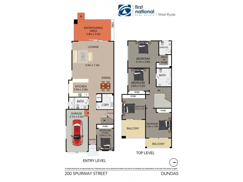 200 SPURWAY STREET, Dundas NSW 2117 Floorplan