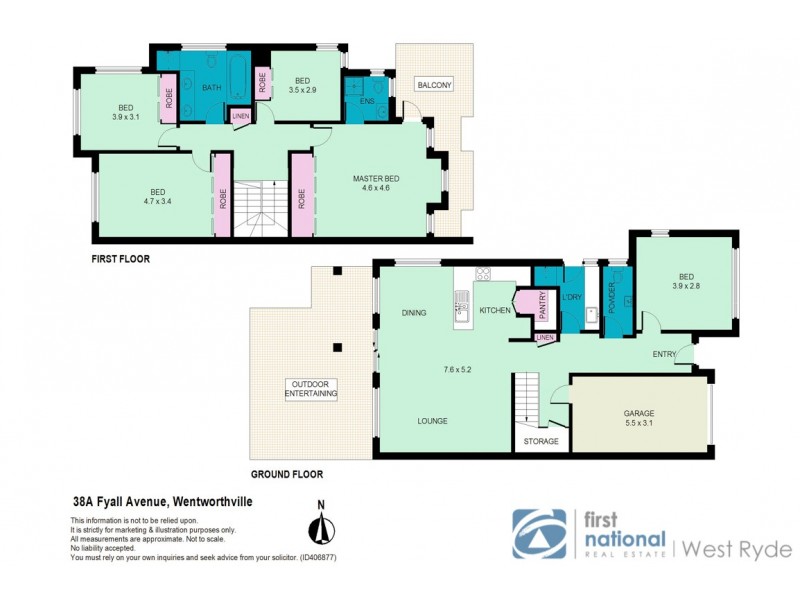 38A Fyall Avenue, Wentworthville NSW 2145 Floorplan