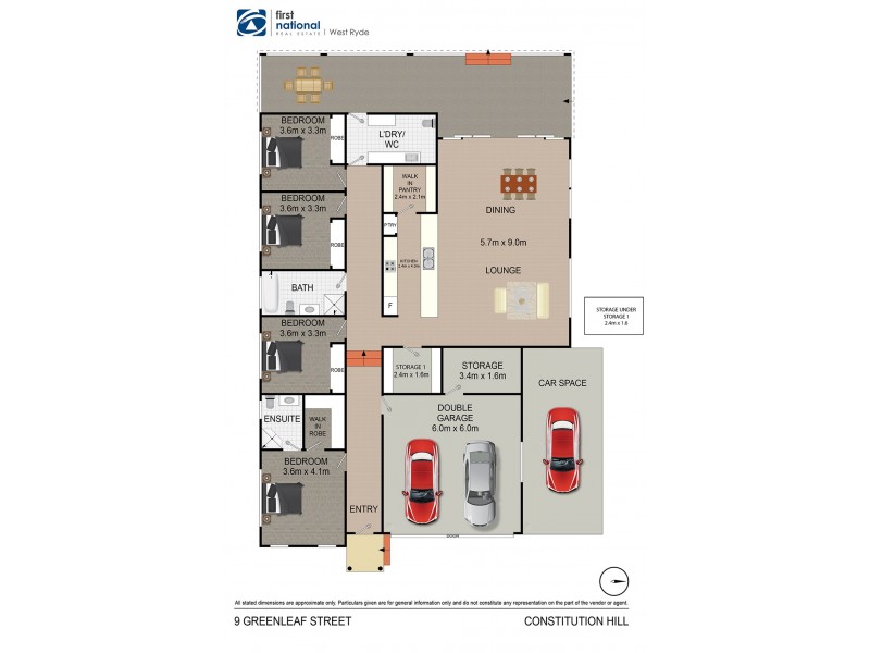 9 Greenleaf Street, Constitution Hill NSW 2145 Floorplan