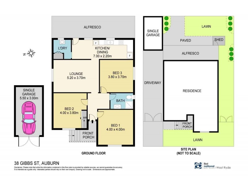 38 Gibbs Street, Auburn NSW 2144 Floorplan