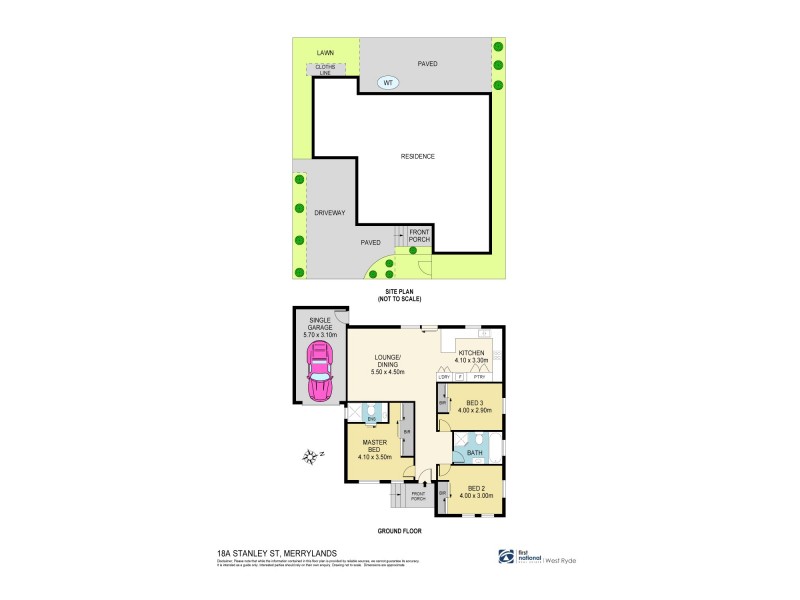 18A Stanley Street, Merrylands NSW 2160 Floorplan