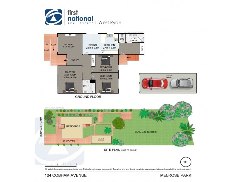 104 Cobham Avenue, Melrose Park NSW 2114 Floorplan