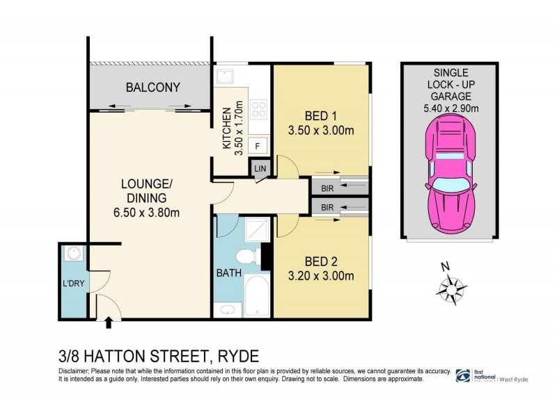 3/8 Hatton Street, Ryde NSW 2112 Floorplan