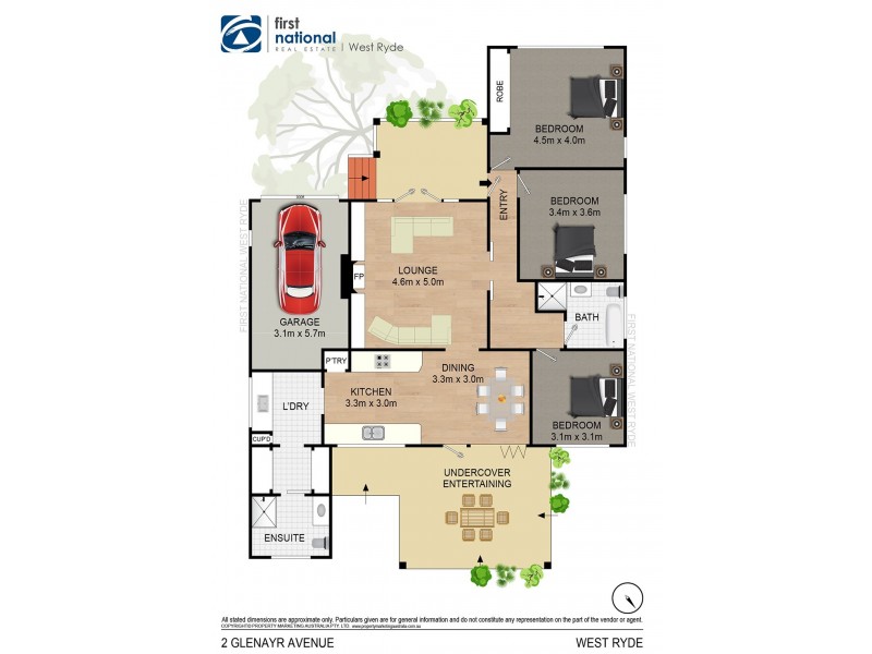 2 Glenayr Avenue, West Ryde NSW 2114 Floorplan
