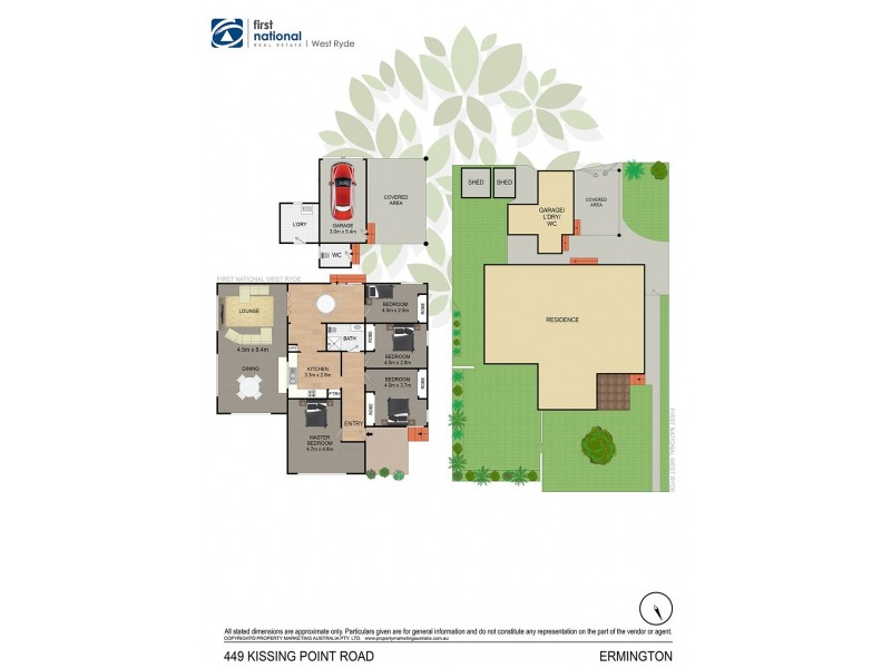 449 Kissing Point Road, Ermington NSW 2115 Floorplan