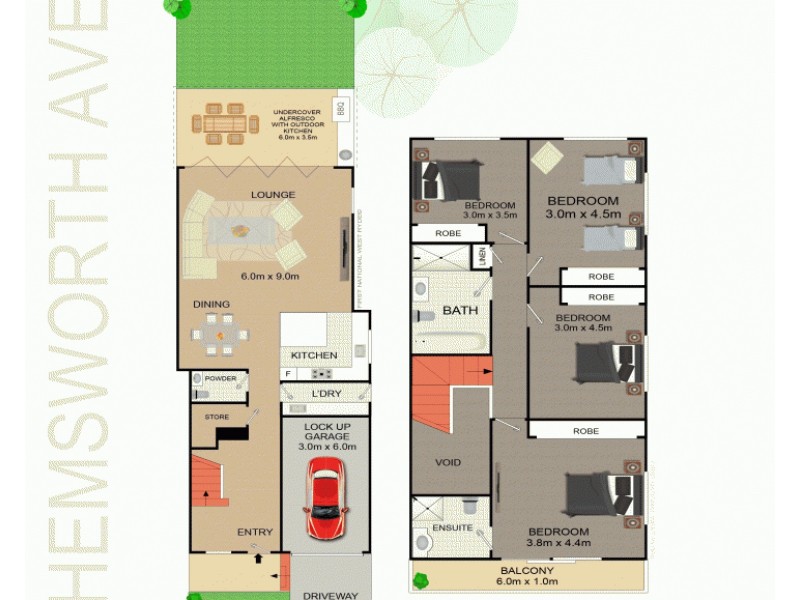 8A Hemsworth Avenue, Northmead NSW 2152 Floorplan