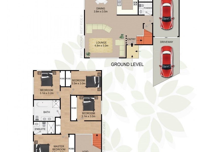 4 Dennis Street, Ermington NSW 2115 Floorplan