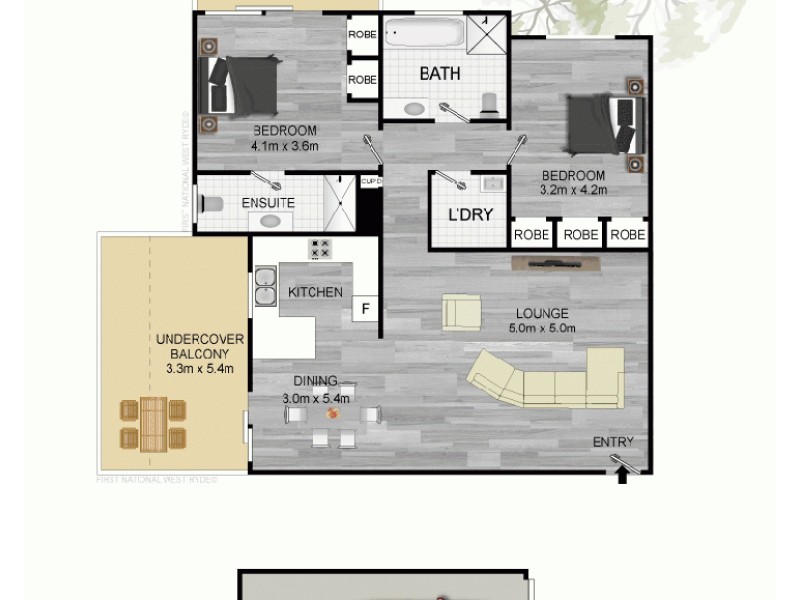 15/124-128 Spurway Street, Ermington NSW 2115 Floorplan