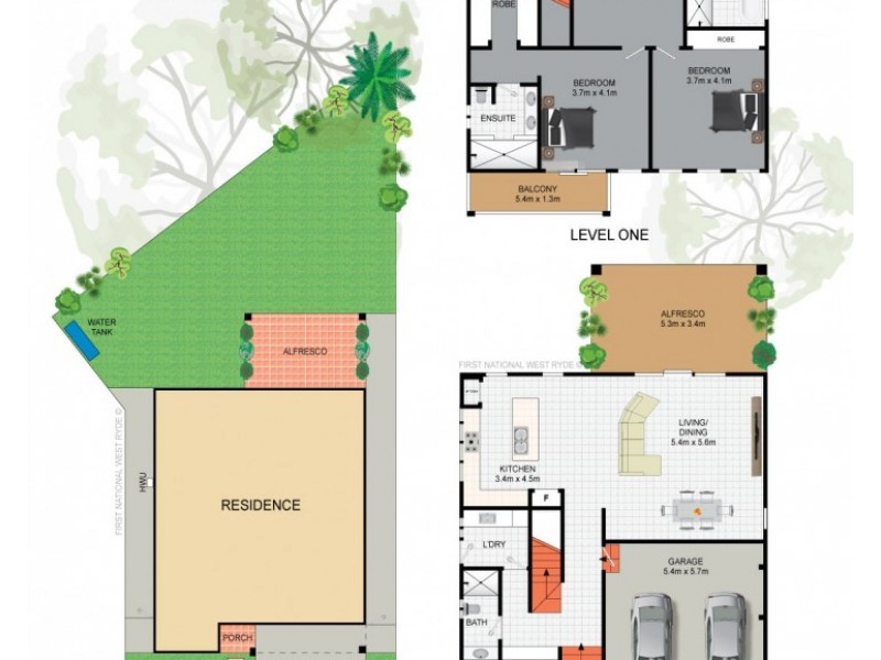 7 Blakeford Avenue, Ermington NSW 2115 Floorplan