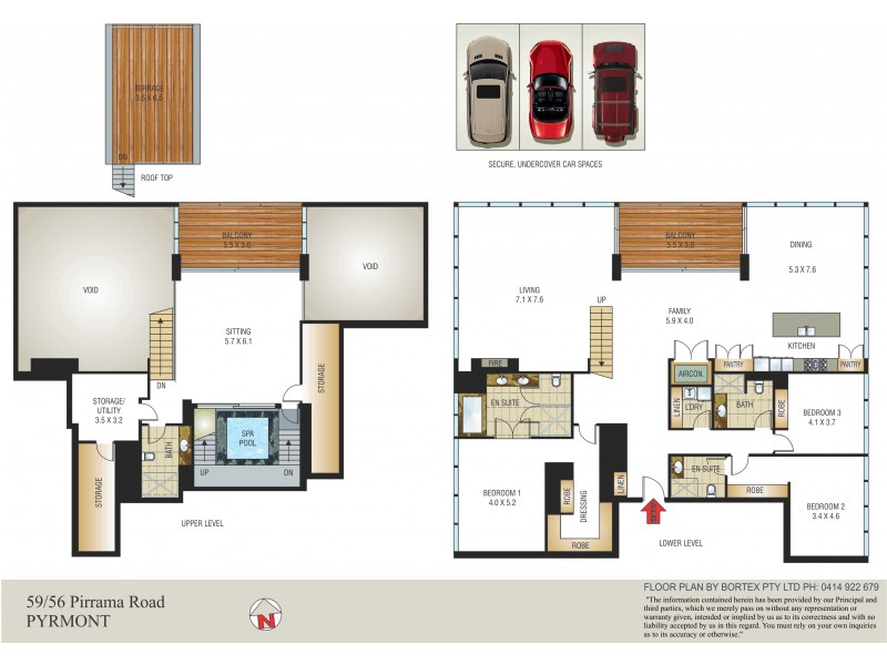 59/56 Pirrama Road, Pyrmont NSW 2009 Floorplan