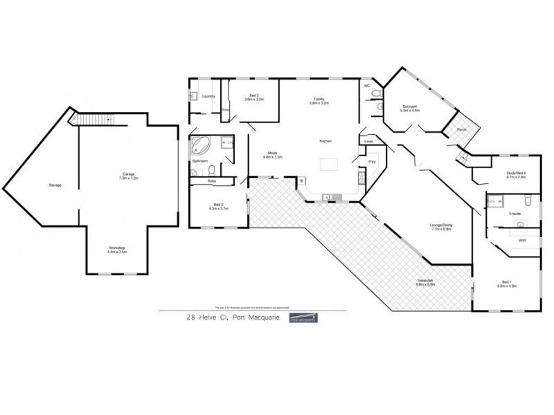 28 Helve Close, King Creek NSW 2446 Floorplan