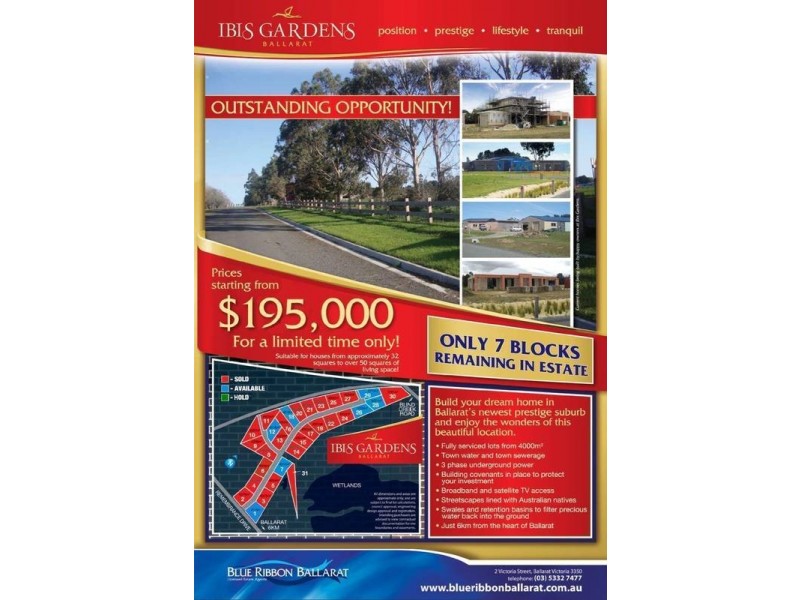 Lot 26,  Ibis Gardens Court, Ballarat VIC 3350