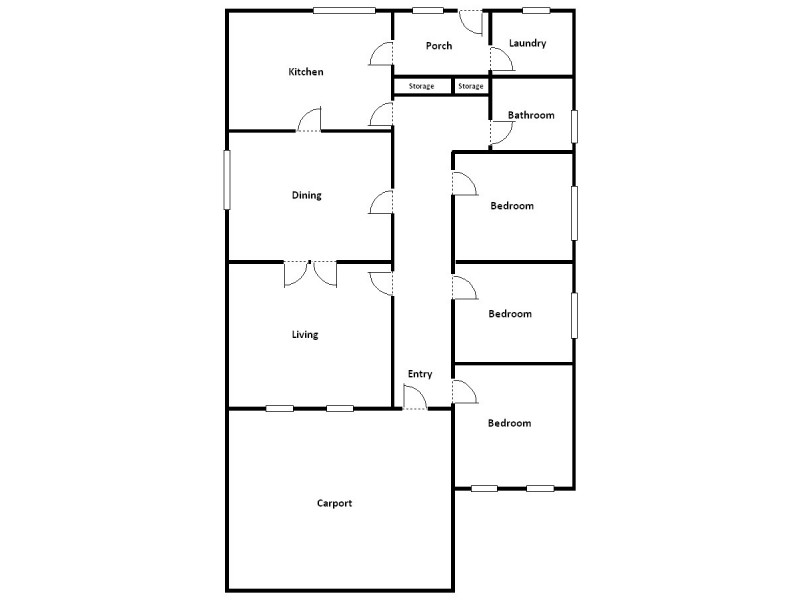 3 Haddon-Windermere Road, Haddon VIC 3351 Floorplan