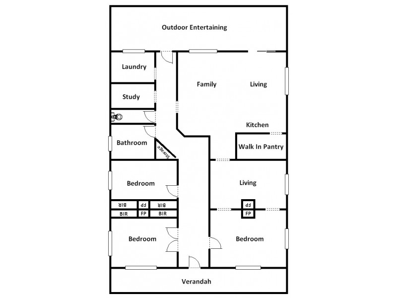 2029 Glenelg Highway, Scarsdale VIC 3351 Floorplan