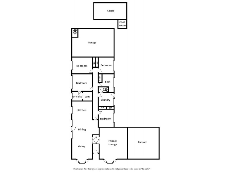 608 Nicholson Street, Black Hill VIC 3350 Floorplan