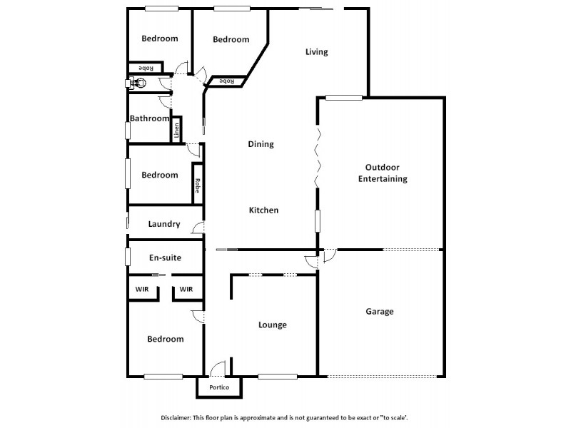 61 Clarke Street, Miners Rest VIC 3352 Floorplan