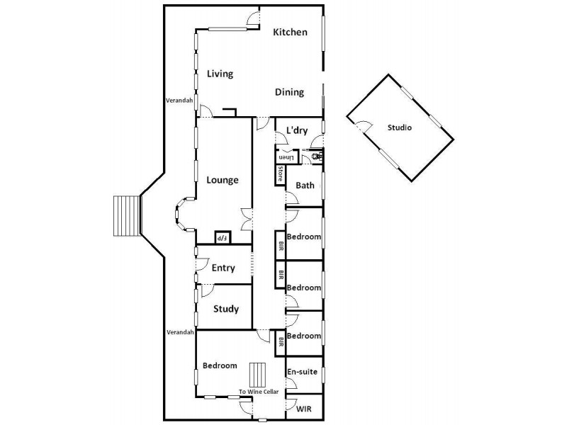 55 Spratlings Road, Ross Creek VIC 3351 Floorplan