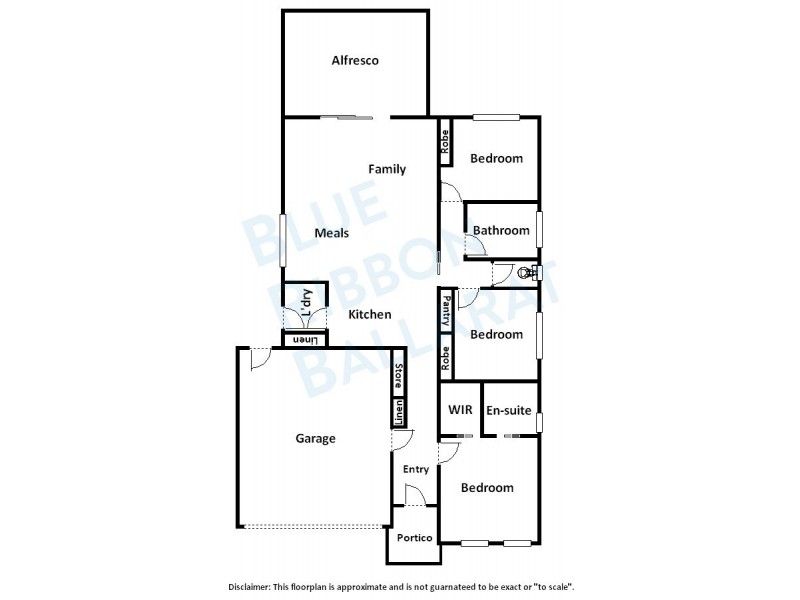 1/4 Howe Street, Miners Rest VIC 3352 Floorplan