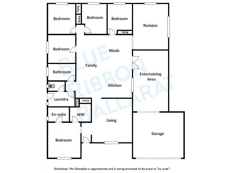 4 Lowry Crescent, Miners Rest VIC 3352 Floorplan