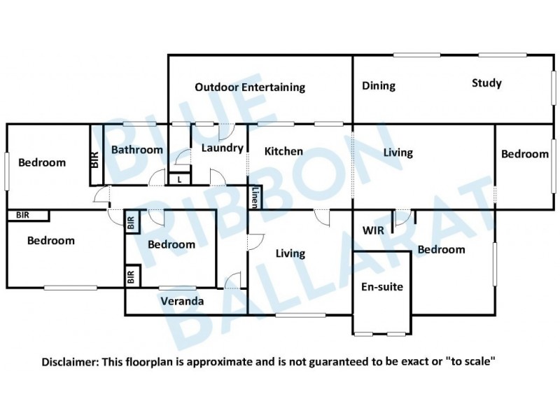 208 Whitehorse Road, Mount Clear VIC 3350 Floorplan