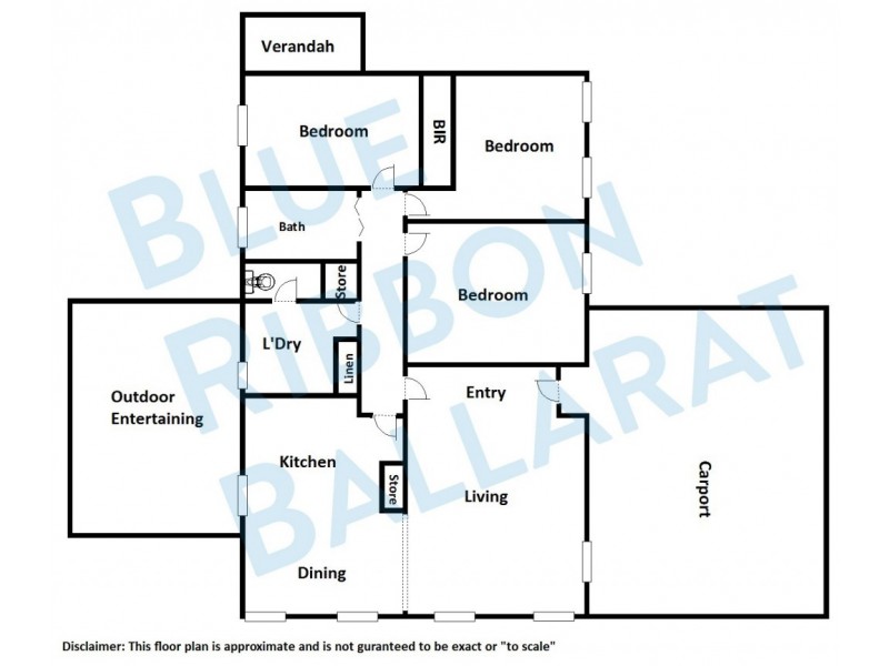 42 Montgomery Street, Wendouree VIC 3355 Floorplan