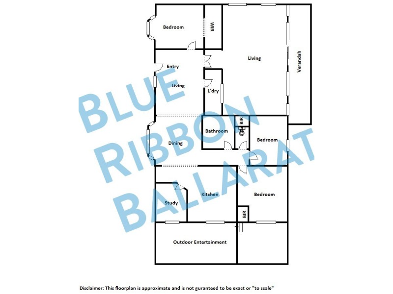 190 Scarsdale Pitfield Road, Scarsdale VIC 3351 Floorplan