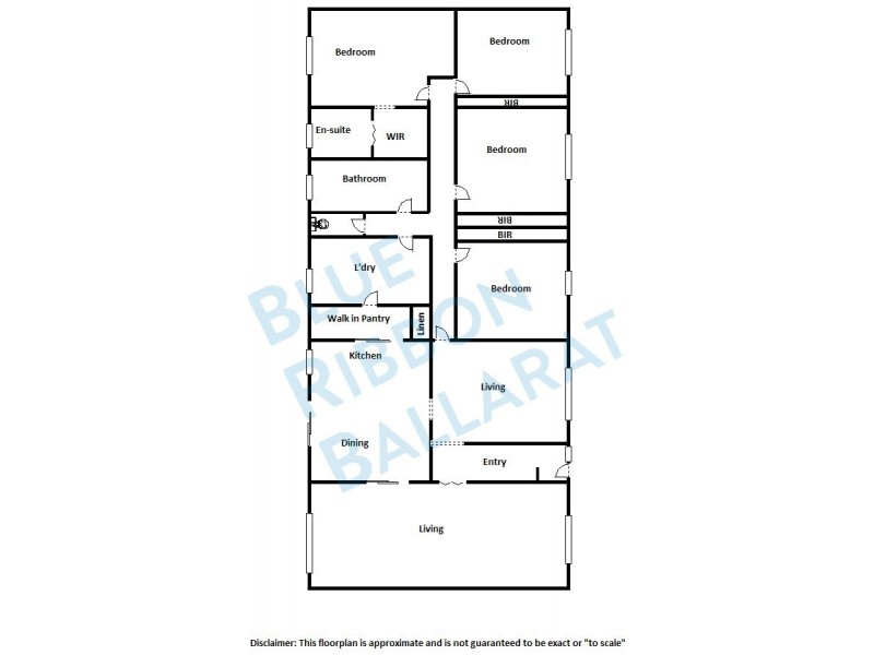 1 Kingston Court, Smythes Creek VIC 3351 Floorplan