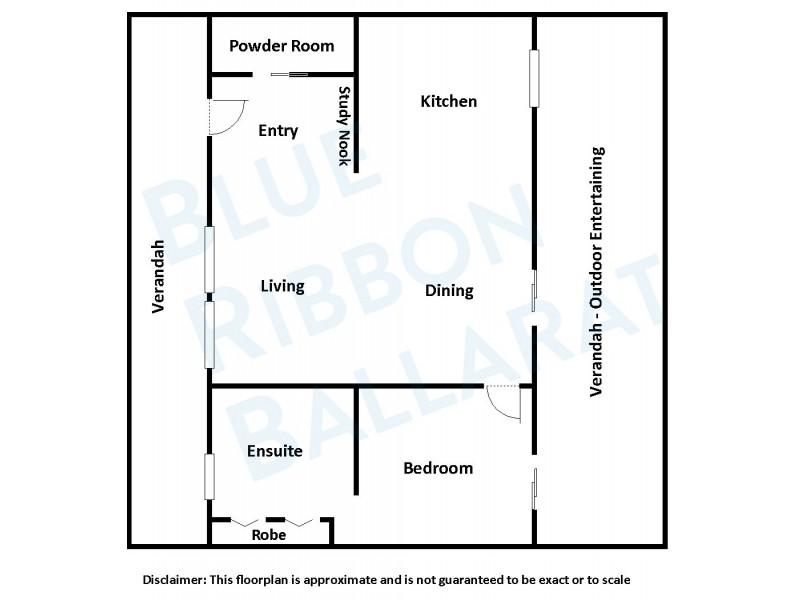 64 Exchequer Road, Cape Clear VIC 3351 Floorplan