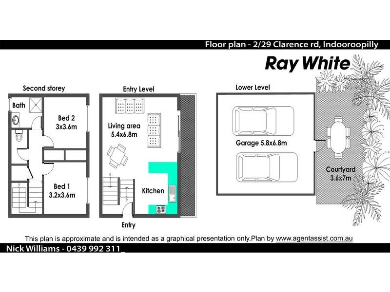 2/29 Clarence Road, Indooroopilly QLD 4068