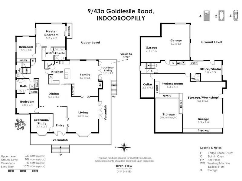 9/43a Goldieslie Road, Indooroopilly QLD 4068