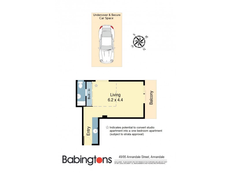 49/95-97 Annandale Street, Annandale NSW 2038 Floorplan