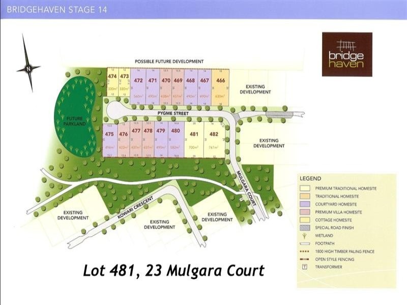Lot 481, 23 Mulgara Court, North Lakes QLD 4509