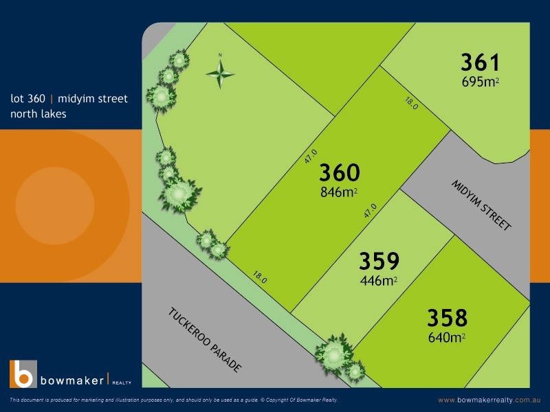 Lot 360, 15 Midyim Street, North Lakes QLD 4509