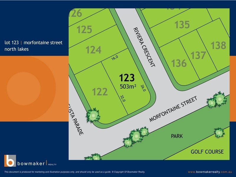 Lot 123,  Morfontaine Street, North Lakes QLD 4509
