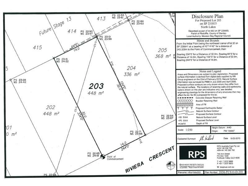 Lot 203, 43 Riviera Crescent, North Lakes QLD 4509