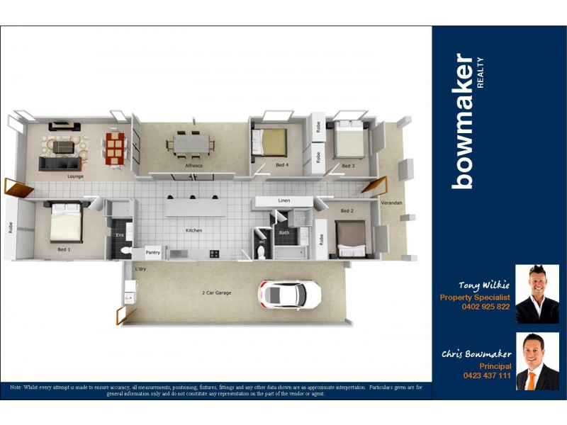 2 Tamarind St, North Lakes QLD 4509 Floorplan