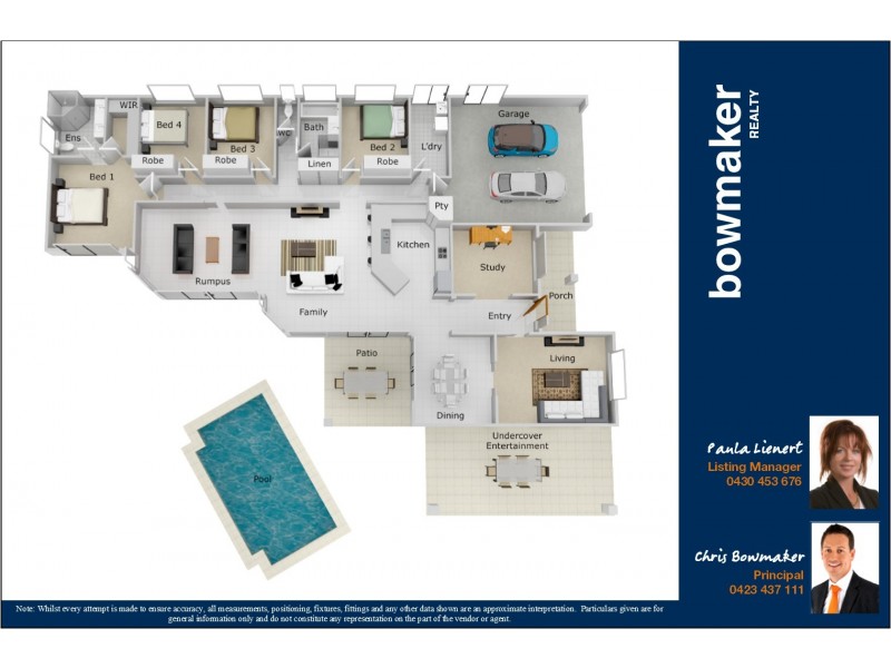 1 Caswell Close, North Lakes QLD 4509 Floorplan