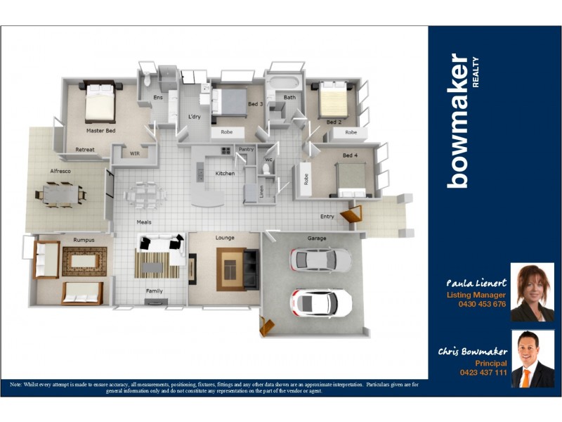 3 Cottonwood Circuit, North Lakes QLD 4509 Floorplan
