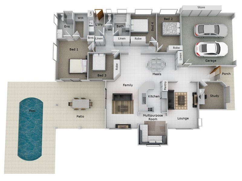 5 Osprey Court, Mango Hill QLD 4509 Floorplan