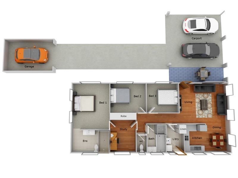 289 Elizabeth Avenue, Clontarf QLD 4019 Floorplan