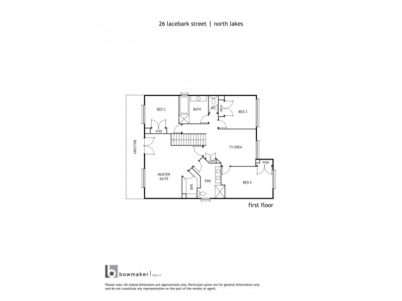 26 Lacebark Street, North Lakes QLD 4509 Floorplan