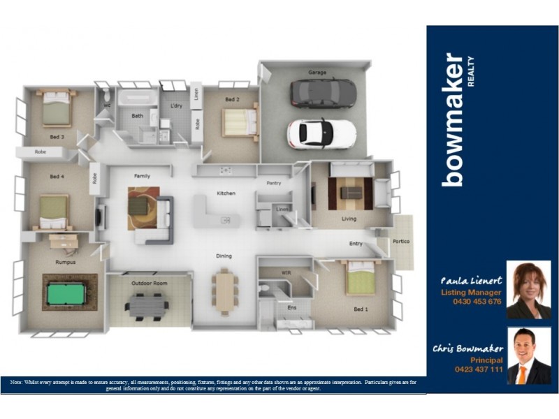 23 Klien Circuit, North Lakes QLD 4509 Floorplan