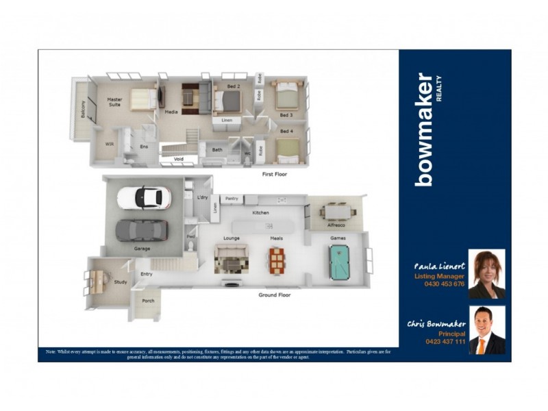 1 Riviera Cres, North Lakes QLD 4509 Floorplan