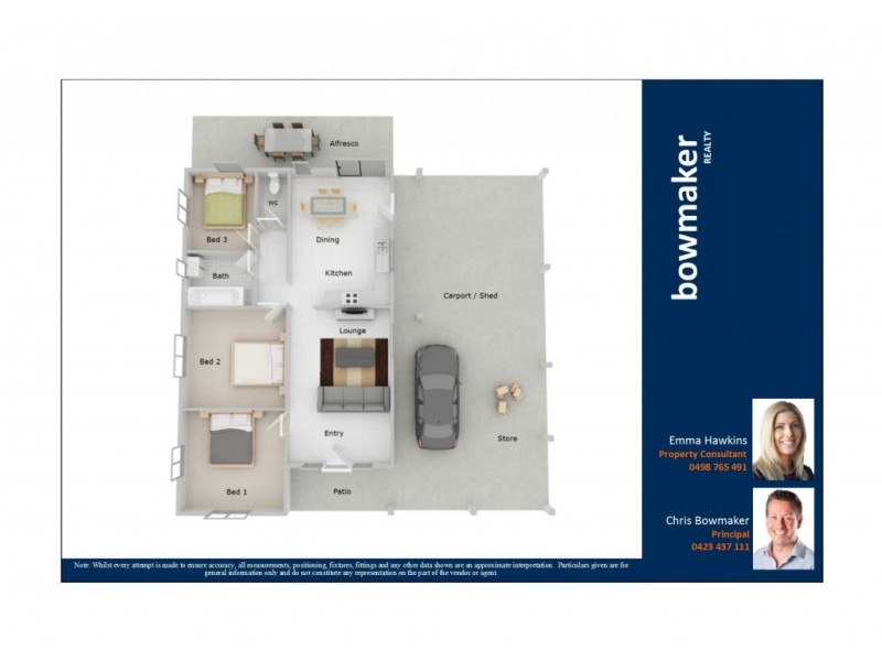 8 Kent Street, Kallangur QLD 4503 Floorplan