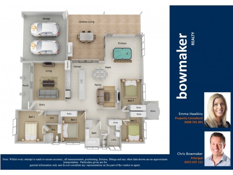3 Amber Close, Mango Hill QLD 4509 Floorplan