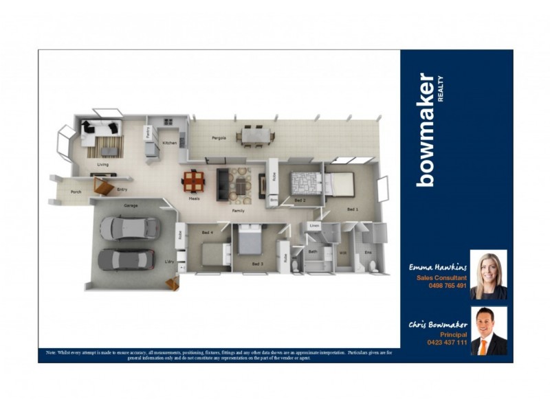 4 Bradford Street, North Lakes QLD 4509 Floorplan