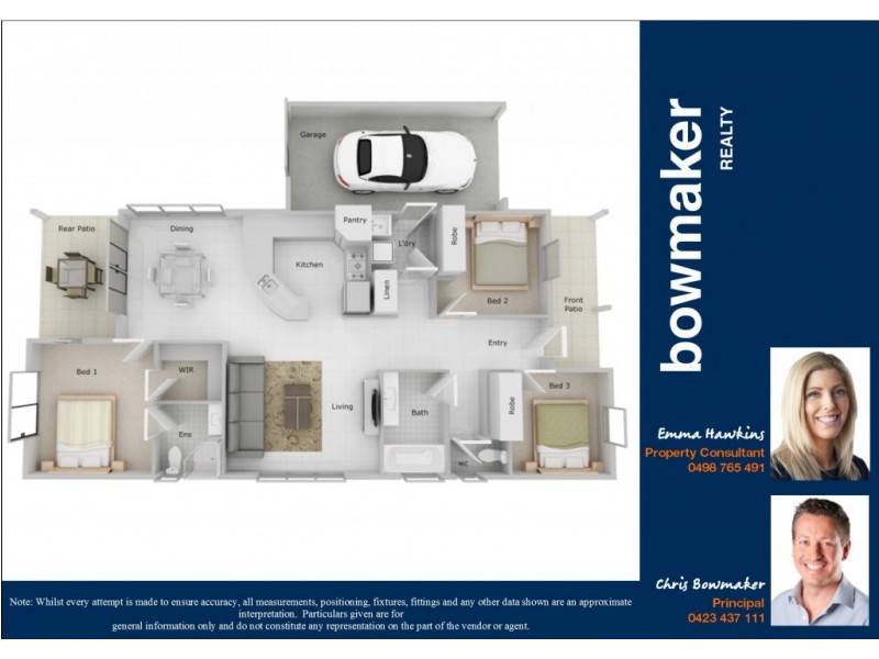 3 Douglas Circuit, North Lakes QLD 4509 Floorplan