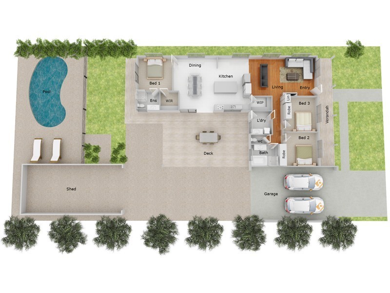 8 Muriel Street, Mango Hill QLD 4509 Floorplan