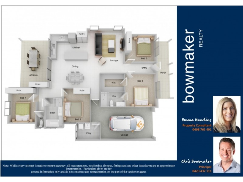 44 Lacebark Street, North Lakes QLD 4509 Floorplan